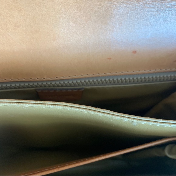 Vintage Celine Caramel Macadam Crossbody Shoulder Bag - Picture 8 of 12